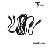 T-PRO - Mini UPS Y Cable - Black